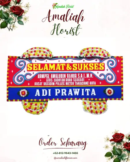 Papan Bunga Ucapan Selamat Brunorejo
